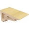 Ekena Millwork 4"W x 8"D x 4"H Wide Mayflower Rough Cedar Woodgrain TimberThane Corbel, Primed Tan CORUR04X08X04MAYRCPR - alternate 6